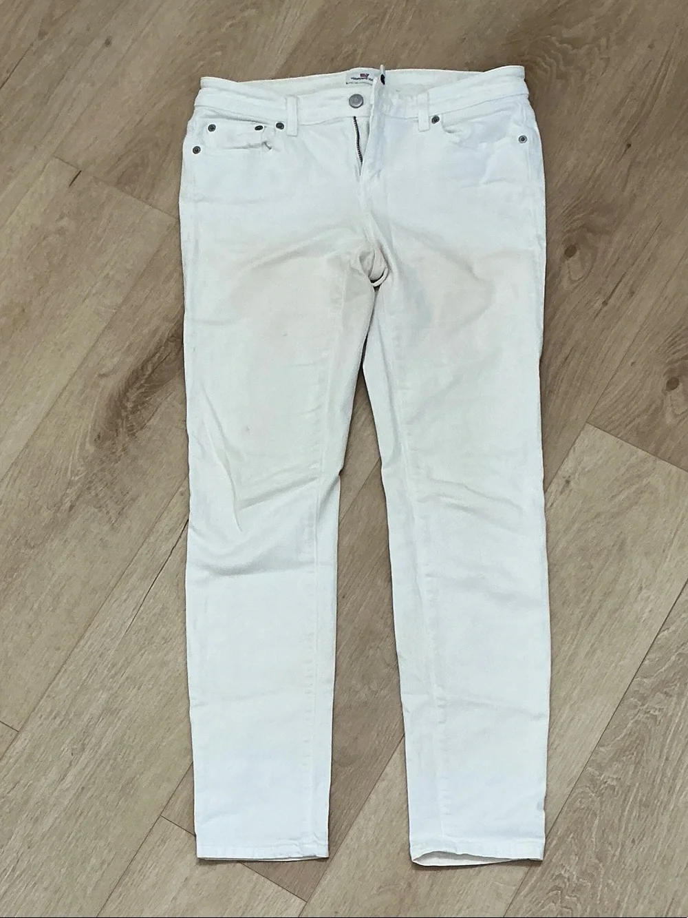 Vineyard Vines Women's White Skinny Jeans